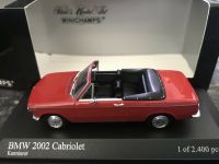 Minichamps BMW 2002 Cabriolet 1971 Kaminrot 1:43 Ovp Dortmund - Husen Vorschau