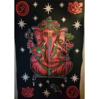 Wandtuch Ganesha OM Zeichen Wandteppich Wandbehang Batik Baden-Württemberg - Weil im Schönbuch Vorschau