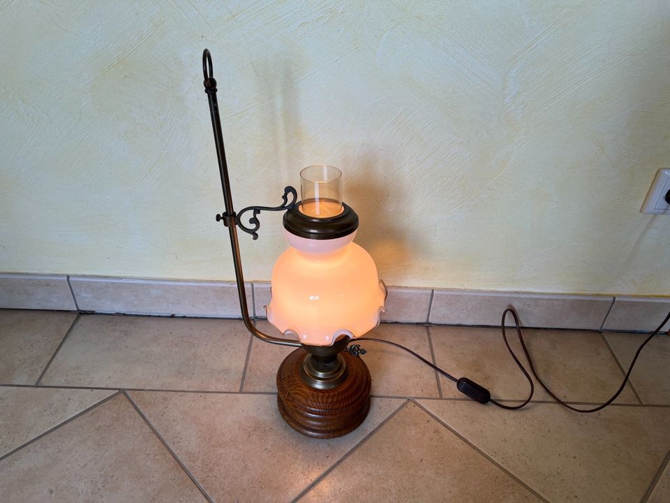 Old American Coop Tischlampe Vintage 45,5cm hoch in Bocholt