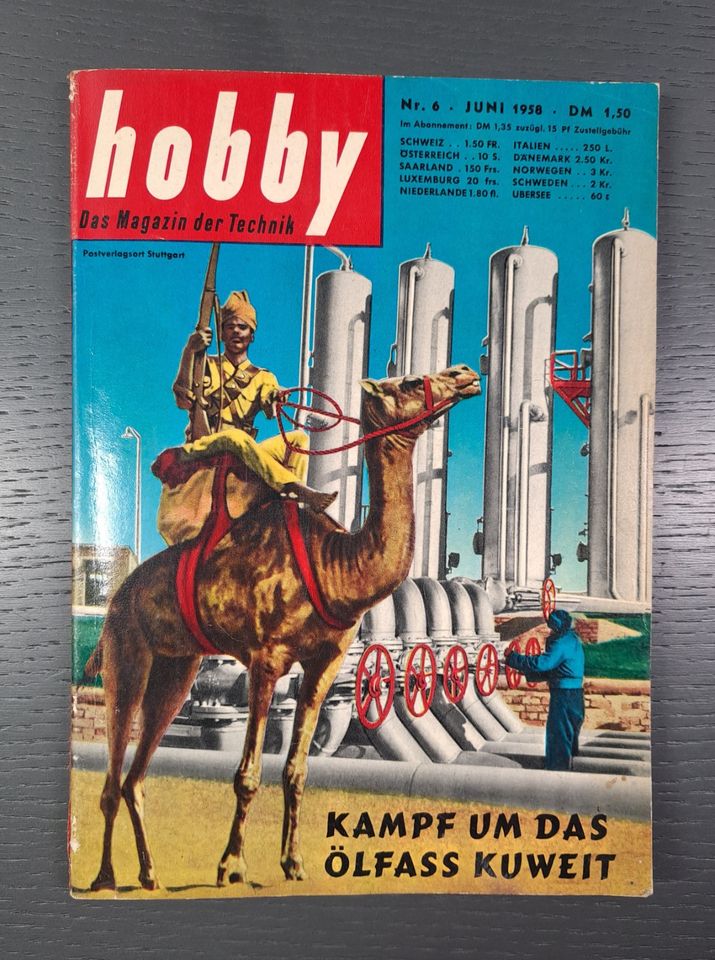 Hobby Das Magazin der Technik Ausgabe Juni 1958 in Alfeld (Leine)