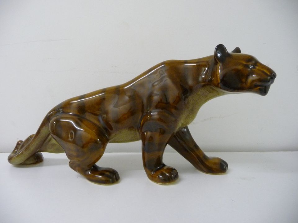 Tiger Figur Tierfigur Keramik Keramikfigur in München