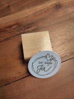 Stempel Holz Hochzeit "Wir sagen Ja" für Einladung, Menükarten Baden-Württemberg - Ostfildern Vorschau