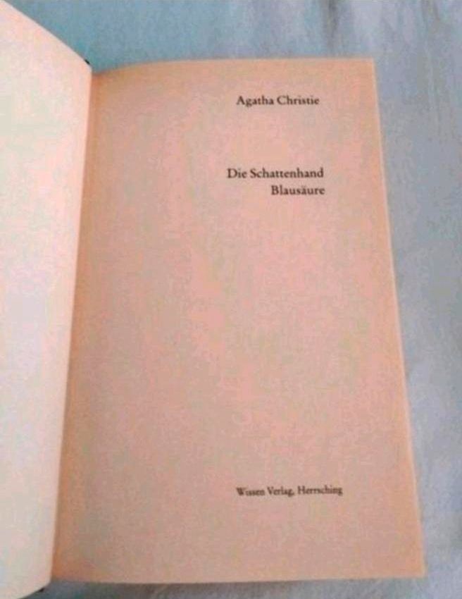Die Kriminalromane der Aghata Christie (siehe Beschreibung) in Gerlingen