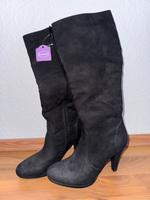 Stiefel mit Absatz Größe 37 NEU Sachsen-Anhalt - Niederndodeleben Vorschau
