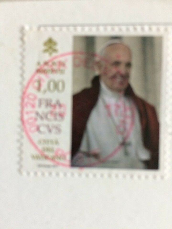 Orginal Vatican Stempel Rom in Leipzig