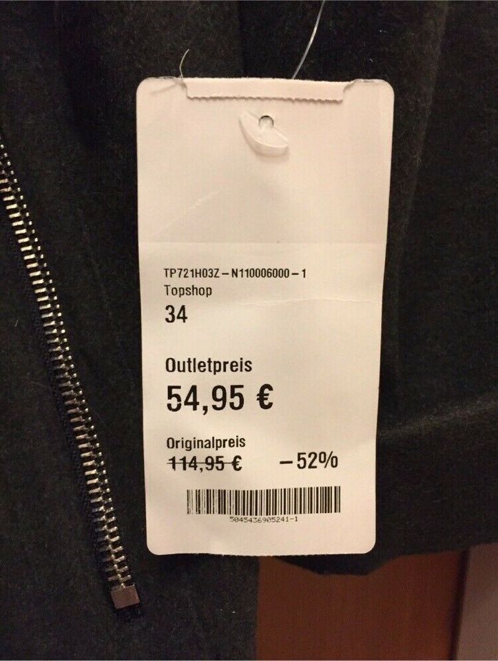 Mantel - Parka - Jacke - Topshop - S - neu in Köln