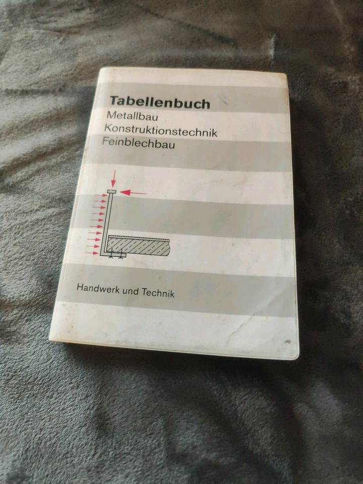 Tabellenbuch Metallbau Verlag Handwerk & Technik in Ratzeburg