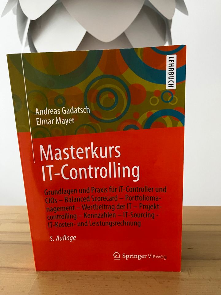 Lehrbuch Masterkurs IT-Controlling Grundlagen Praxis Buch 5. Aufl in Marktleugast