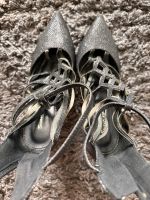 Schwarze Glitzer high heels gr 37 Nordrhein-Westfalen - Vlotho Vorschau