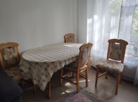 Holztisch mit 4 Stühlen Hessen - Lauterbach (Hessen) Vorschau