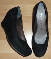 Tamaris Pumps Gr. 37 schwarz Keilabsatz Plateau Slip-On Damen Baden-Württemberg - Hemmingen Vorschau