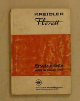 Kreidler Florett orig. Ersatzteilliste für Baujahr 1966 Baden-Württemberg - Tennenbronn Vorschau