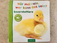 Hör mal rein wer kann das sein Bauernhoftiere Soundbuch Baden-Württemberg - Schwaikheim Vorschau