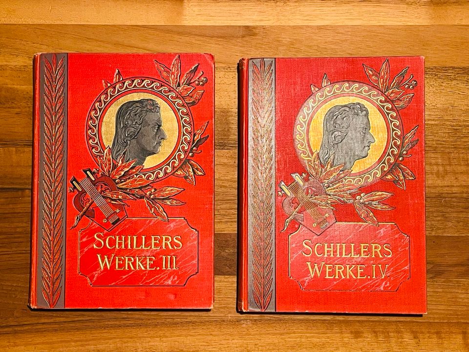 Bücher: Schillers Werke 6 Bände / Friedrich von Schiller in Berlin