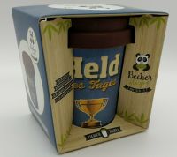 "Held des Tages" Kaffee Becher To Go aus Bambusfasern Bayern - Holzheim Vorschau