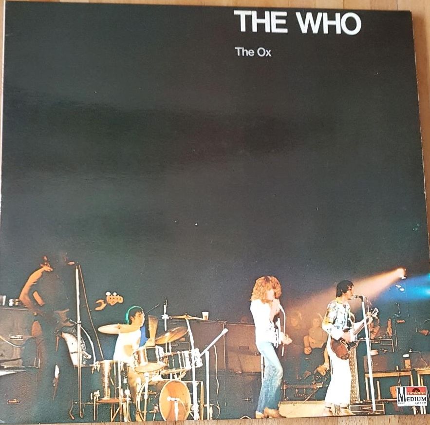 THE WHO-The Ox Vinyl Lp Rock in Bochum