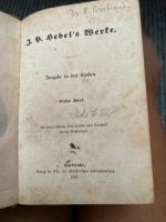 Hebels Werke 1847 Erster Band Baden-Württemberg - Merzhausen Vorschau