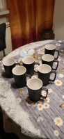 7 schwarze Tassen mit Henkel 11,5 cm hoch Kaffeetassen Berlin - Marzahn Vorschau