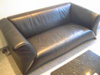 1 Rolf Benz Sofa Leder Schwarz Nordrhein-Westfalen - Aldenhoven Vorschau