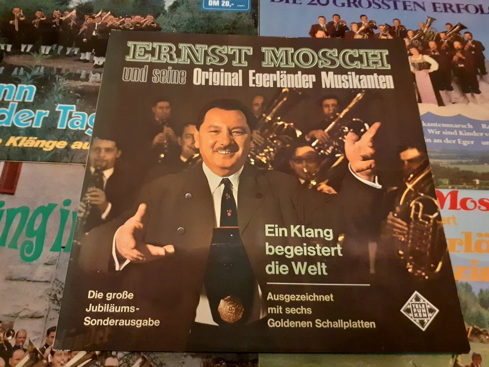 Schallplatten/LP - Ernst Mosch - 9 verschiedene LP in Jülich