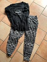 Tolle Set, Shirt und Hose in schwarz-weiß, Größe 48-54 Hamburg - Bergedorf Vorschau