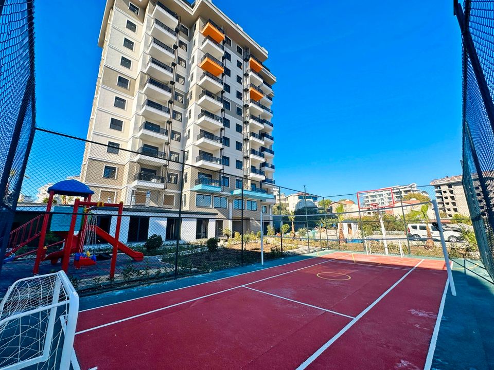 TÜRKEI - AVSALLAR/ALANYA 1+1 Wohnung mit Meerblick in Hamm