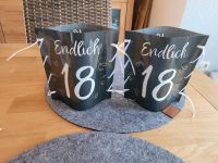 18 Geburtstag Dekoration Tischlichter handmade Hessen - Alheim Vorschau