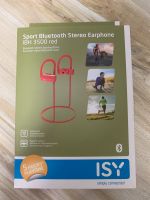 ISY Sport Bluetooth Kopfhörer IBH 3500 red NEU Nordrhein-Westfalen - Elsdorf Vorschau