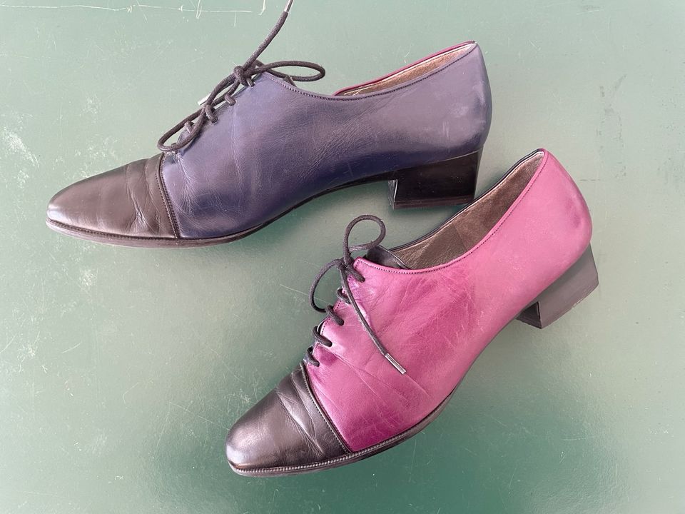 Hübsche Vintage Schuhe Gabor Gr.39, 3-farbig 1980er Jahre in Berlin