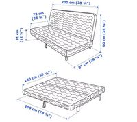 3er-Bettsofa - NYHAMN - IKEA Findorff - Findorff-Bürgerweide Vorschau