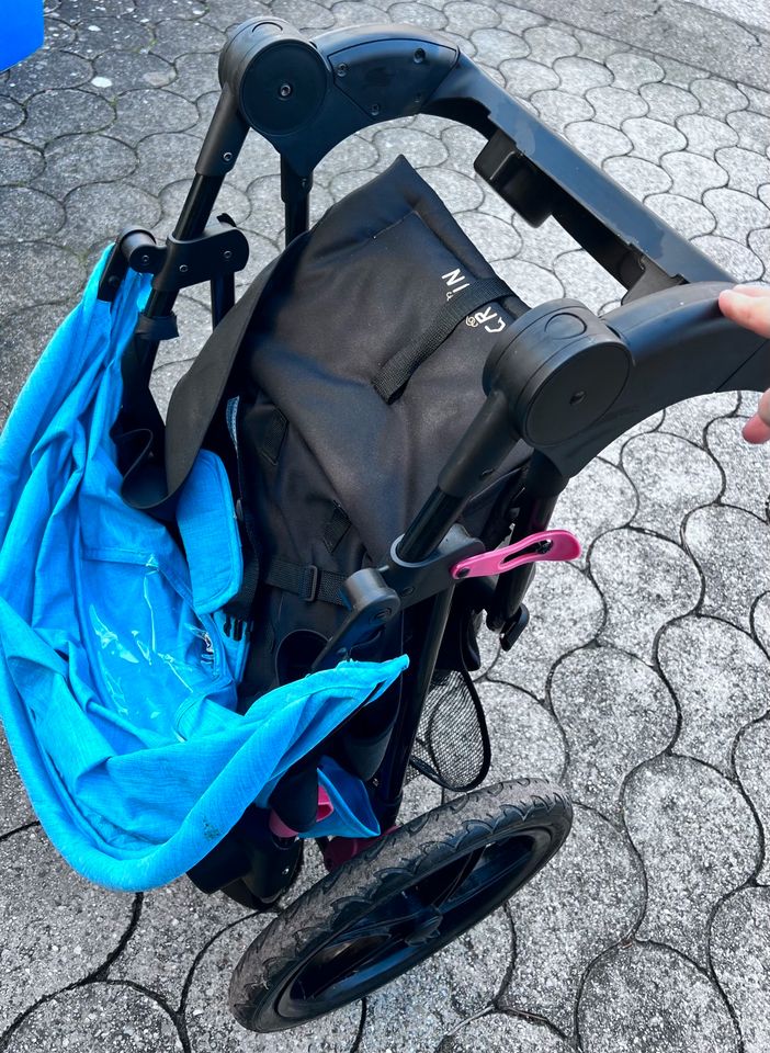 Crown ST920 - Jogger Kinderwagen - Black - Blue in Ingolstadt