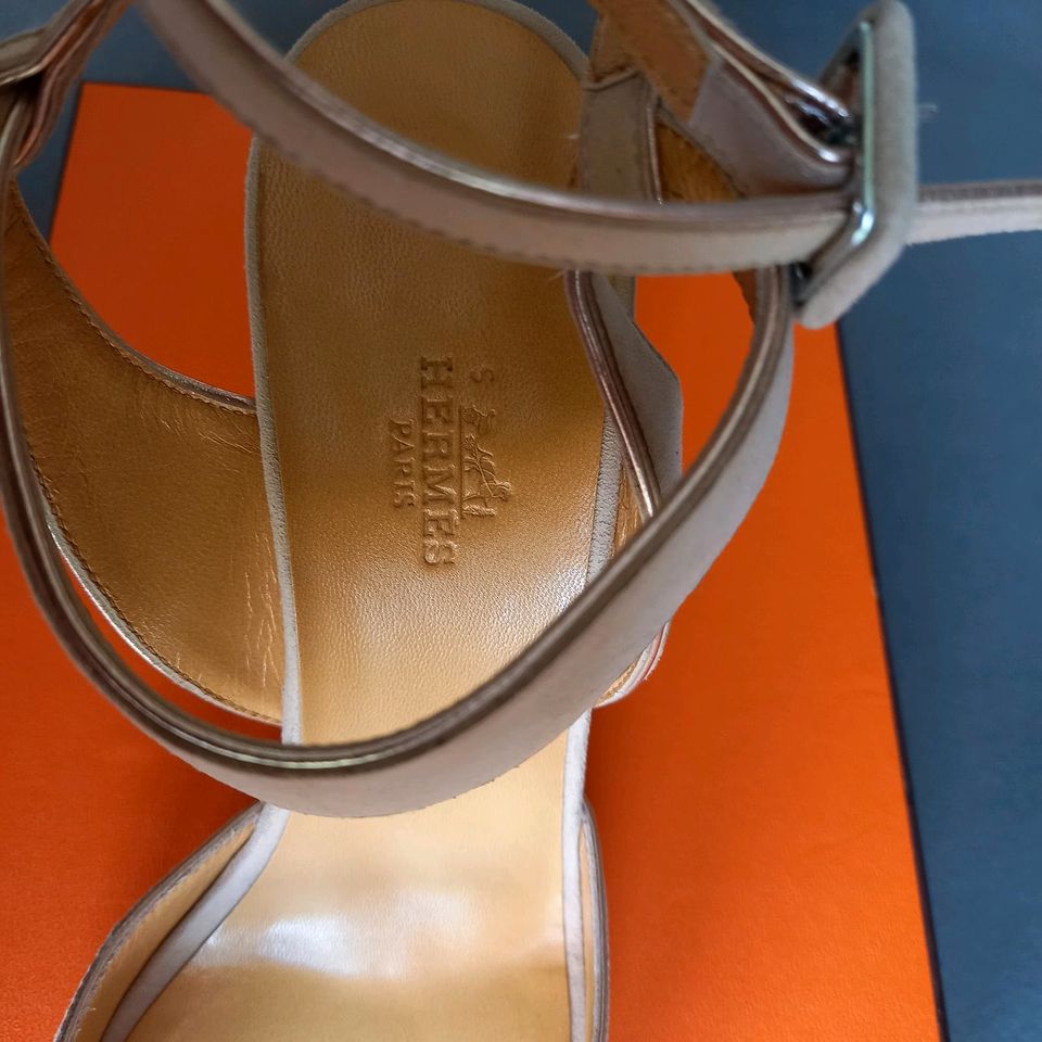 Hermes Hermès Neu wertig Sandalen Wedges Wildleder 38 in Köln