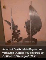 Metallfiguren Asterix  / Obelix Niedersachsen - Werlte  Vorschau