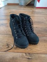 Stiefeletten Boots schwarz H&M gr 37 Königs Wusterhausen - Zeesen Vorschau