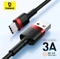 USB A zu USB C, 2m, 3A Schnelllade Datenkabel Bayern - Mindelheim Vorschau