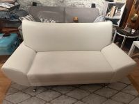 Sofa/Couch aus Kunstleder, weiß Duisburg - Duisburg-Mitte Vorschau