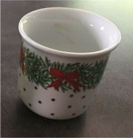 Arzberg Bavaria Becher Tasse Weihnachten, rote Schleife Rheinland-Pfalz - Matzenbach Vorschau