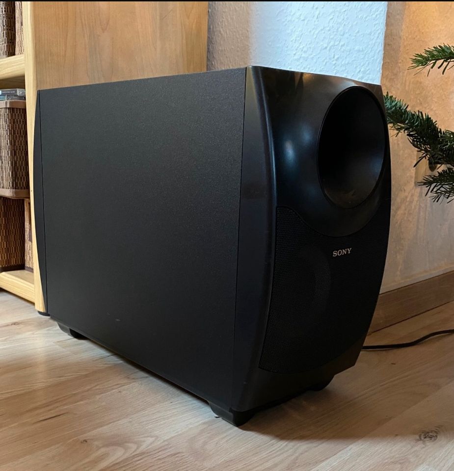 Sony Soundsystem Mit Subwoofer Und 2x Standboxen in Dresden