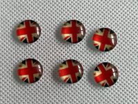 Cabochon Union Jack 12 mm Hobbyauflösung Schmuckherstellung Niedersachsen - Bad Bentheim Vorschau