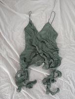 Viral Zara ruffle top, Camisole mit Volant, Boho Chic Style Berlin - Mitte Vorschau