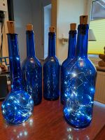 Konvolut von 5 blauen Leucht Flaschen Harburg - Hamburg Neuenfelde Vorschau