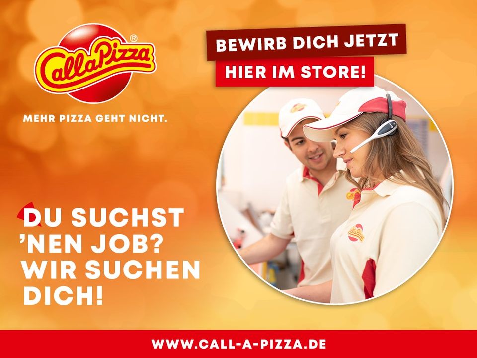 Call a Pizza Bruckmühl sucht Schichtführer in Bruckmühl