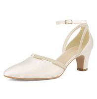 Avalia Luna Gr 40 Brautschuhe Hochzeit ivory satin NEU Brandenburg - Eisenhüttenstadt Vorschau