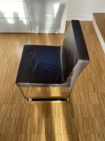 4 Designer-Stühle des Typs Stay von more Möbel mit braunem Leder Wandsbek - Hamburg Wellingsbüttel Vorschau