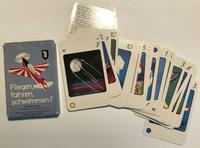 Spielkarten / Quartett "Fliegen fahren schwimmen" aus der DDR Kr. München - Ottobrunn Vorschau