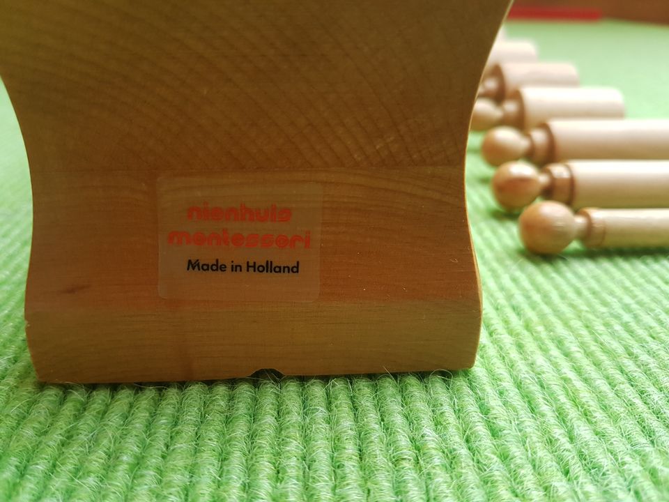 Montessori Material Zylinderblöcke 1; 2 und 3 in Hillerse