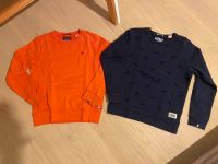 Scotch & Soda 2x Pullover Gr. 128 Junge blau orange Sweatshirt Berlin - Spandau Vorschau