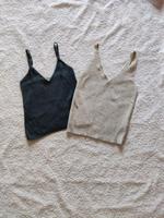 only review s 36 m 38 top Stricktop beige grau rippstrick Baden-Württemberg - Ulm Vorschau