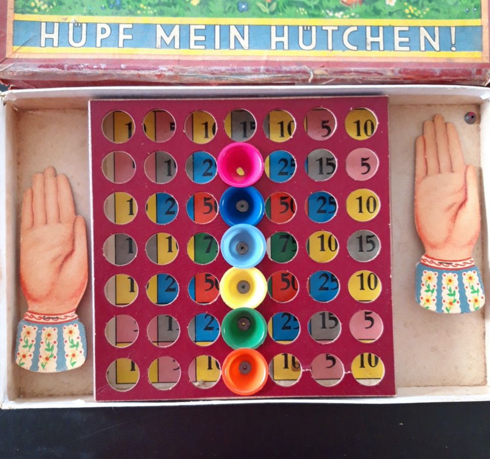 Gesellschaftsspiel - Hüpf mein Hütchen - Spiele Schmidt in Kirch Jesar