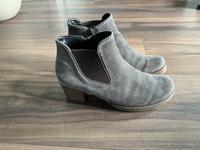 Gabor Stiefeletten Leder Damen Gr. 37,5 -  beige Hessen - Dreieich Vorschau